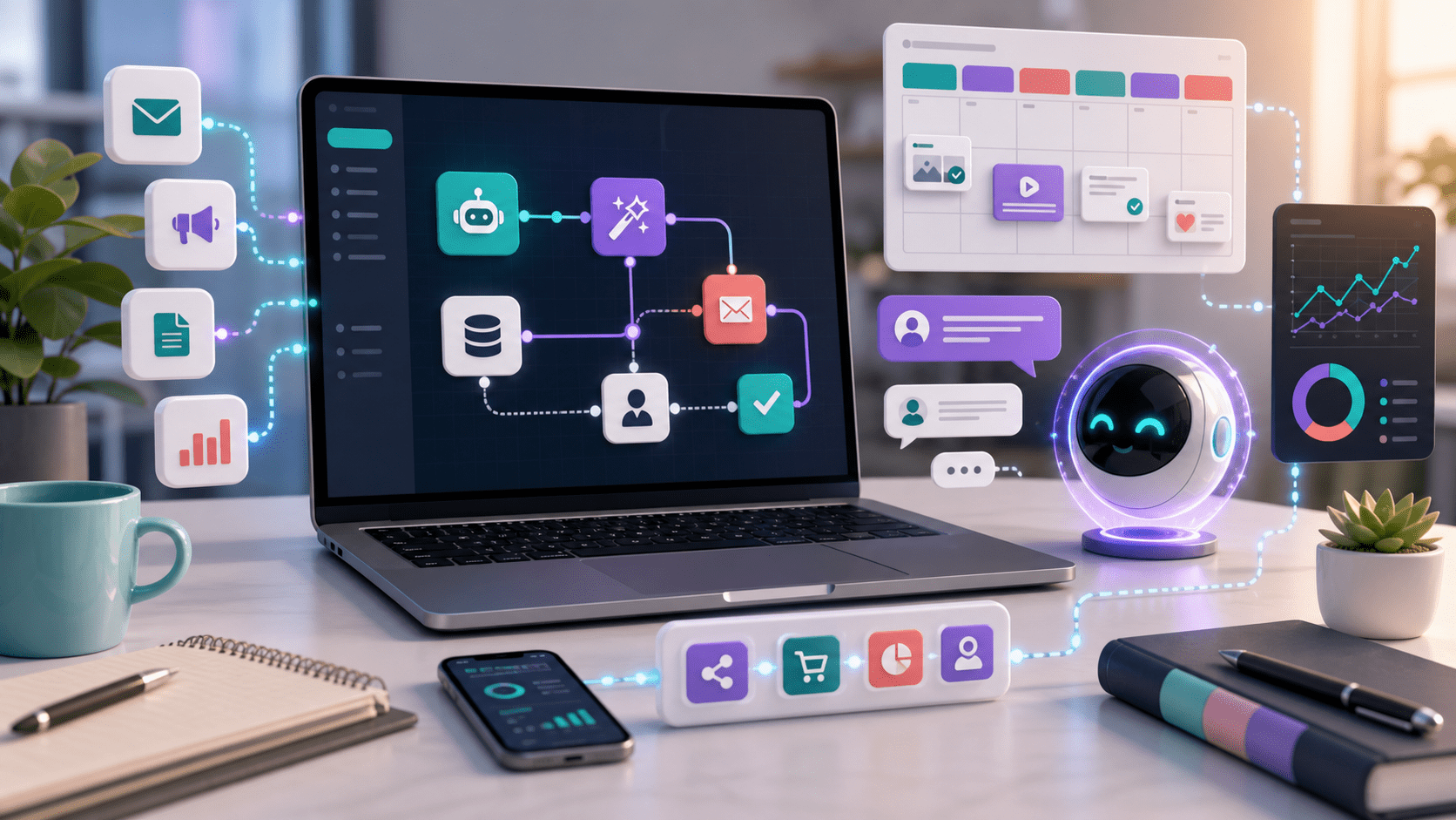 AI dan Automation: Mengubah Cara Kerja Bisnis Digital Modern
