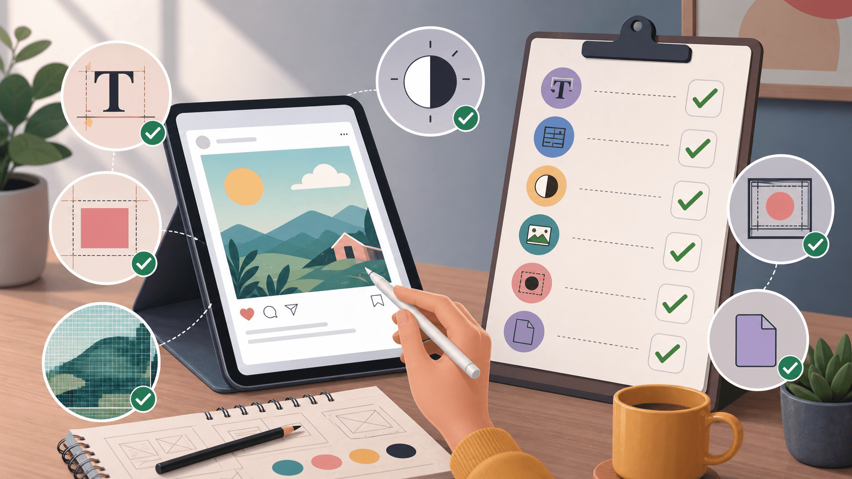 Checklist Desain Canva Sebelum Diposting ke Instagram (12 Poin Wajib)