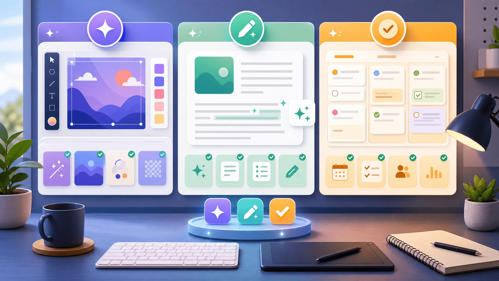 Tools AI Gratis untuk Desain, Menulis, dan Produktivitas (2026)